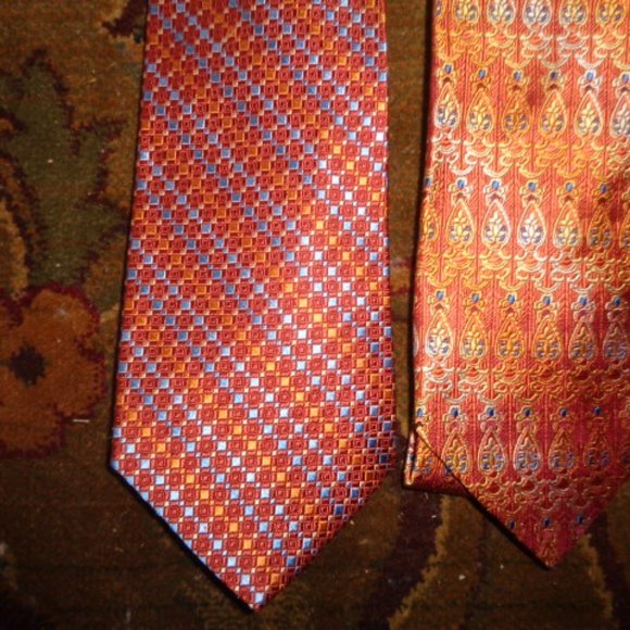 Lot of 3 Neck Ties from Jos A. Bank - Nice New Ties - Great Looking Ties - Picture 2 of 6